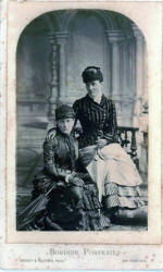 Emily and Margaretta Chirnside in San Francisco