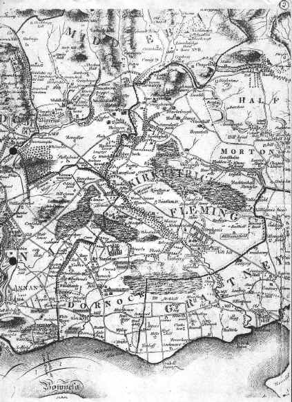 Crawford's Map of Dumfriesshire