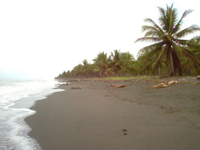 Beach at Miaru, Gulf Province, PNG